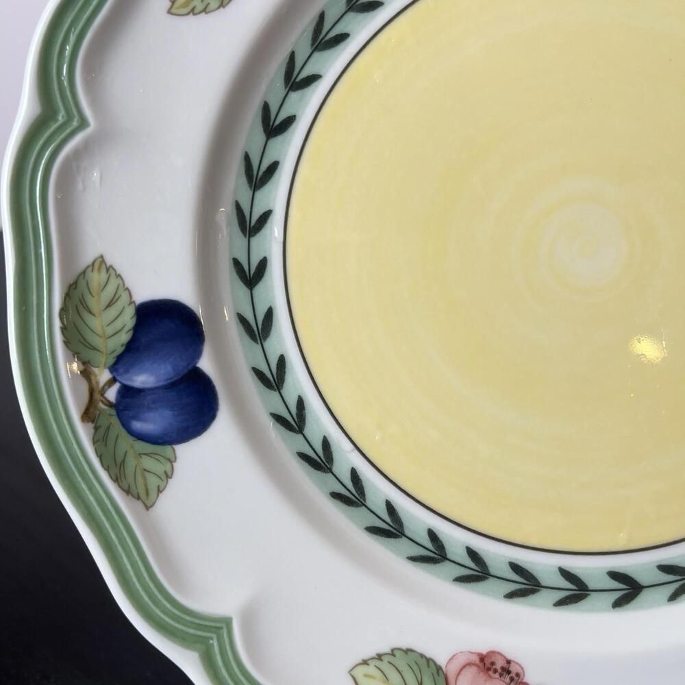 Villeroy And Boch Fleurence French Garden Salad and Bread Plates - Picture 4 of 13